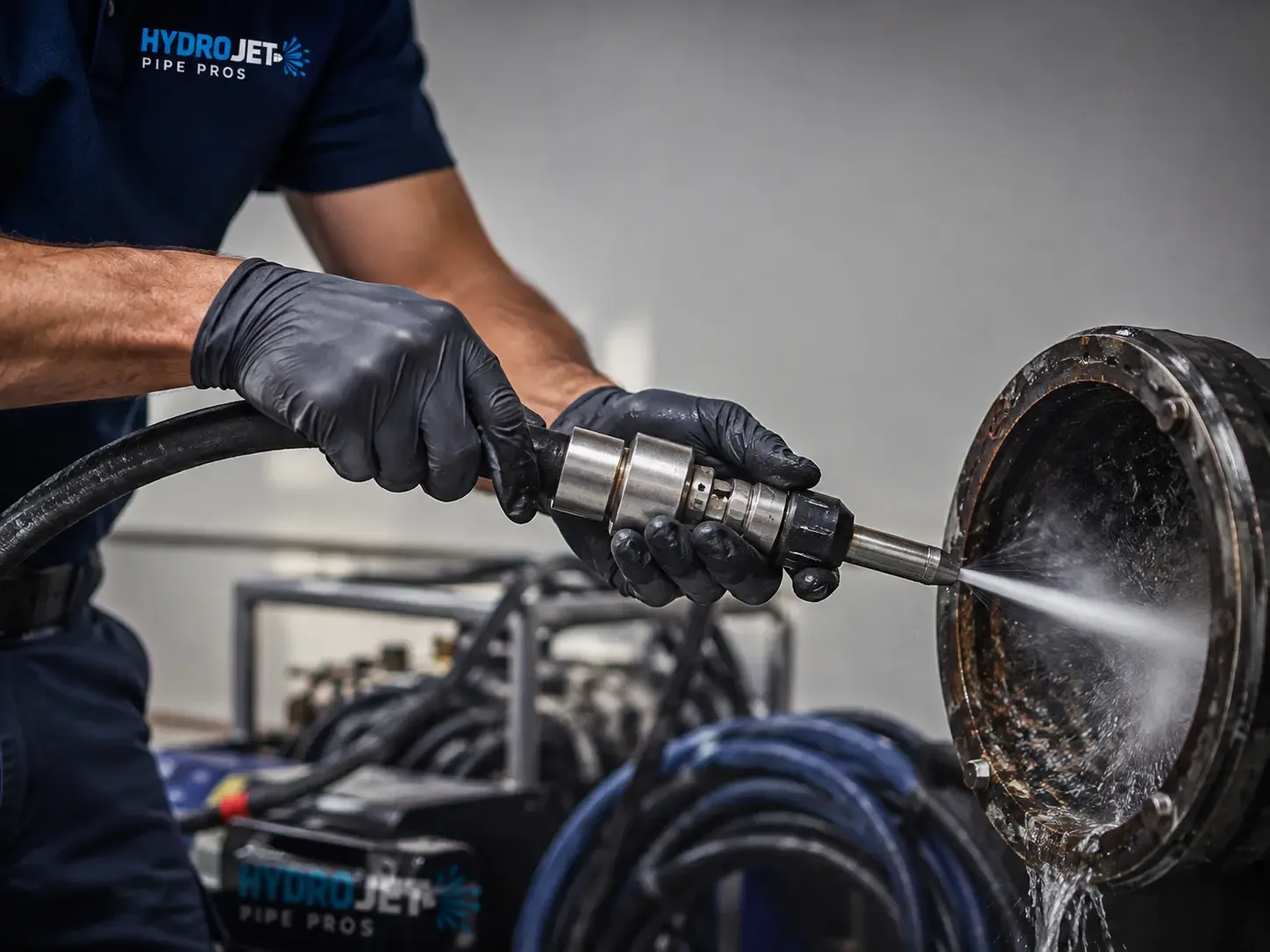 Hydro Jet Pipe Descaling in Spray, OR